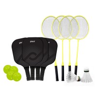 PIVOT FDKSBPS Pickleball/Badminton Half Court Starter Set